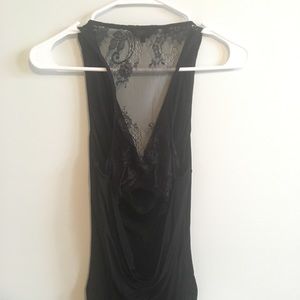 Guess Tops - Black lacy guess tank Guess Tops - Black lacy guess tank